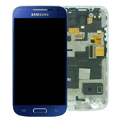 De Bonne Qualité 4,3 pouces de définition de Samsung d'affichage à cristaux liquides d'écran tactile de haut pour affichage à cristaux liquides S4 le mini i9190 avec le bleu de convertisseur analogique-numérique Ventes