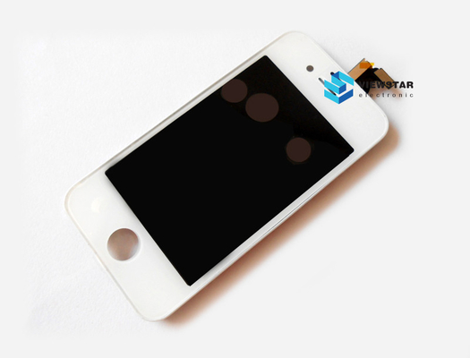 De Bonne Qualité Pièces de réparation originales d'Iphone 4S, remplacement blanc d'écran tactile d'affichage à cristaux liquides de rouge Ventes