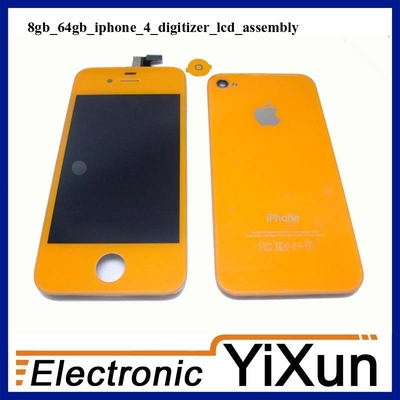 De Bonne Qualité Pièces OEM de IPhone 4 LCD avec Kits de remplacement Digitizer ensemble Orange Ventes