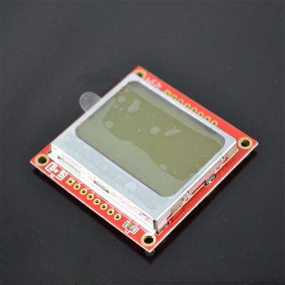 De Bonne Qualité Module d'affichage à cristaux liquides de Nokia 5110 pour Arduino avec la carte PCB rouge de contre-jour blanc pour Arduino Ventes