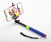 Bâton tenu dans la main de Selfie d'acier inoxydable Bluetooth Monopod avec le câble audio pour l'iPhone Entreprises