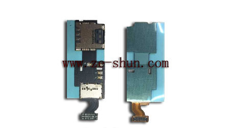 De Bonne Qualité Affichage à cristaux liquides compatible Flex Cable Repair de Sim de bord de Samsung Galaxy Note Ventes